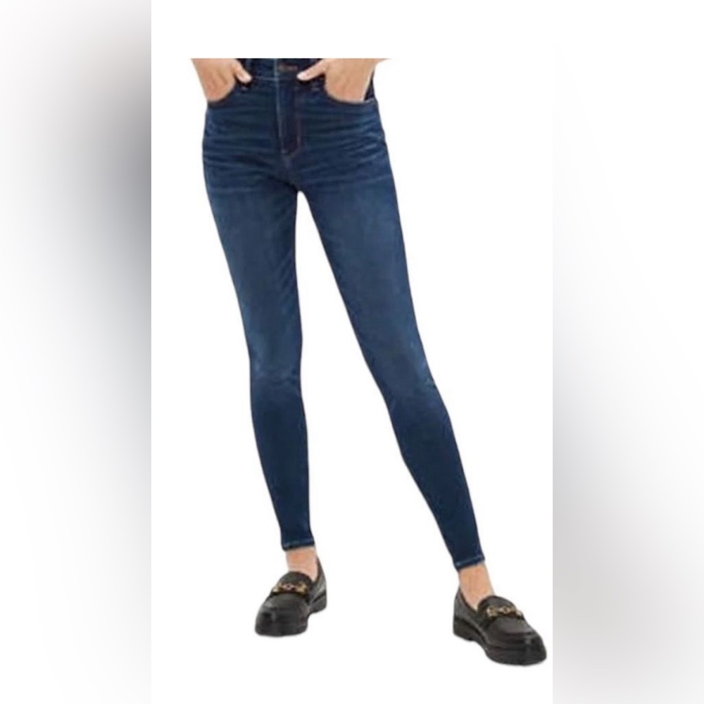 AMERICAN EAGLE DARK WASH STRETCH JEGGINGS SIZE 2 🦅